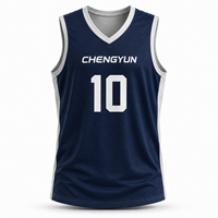 Maillot de basketball réversible personnalisé en gros – Uniforme d'entraînement performant pour l'avenir