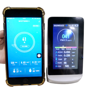 Détecteur de Qualité d'<span class=keywords><strong>air</strong></span> avec connexion wifi par TUYA APPLICATION Moniteur multi-gaz analyseur PM10 PM25 - Product Image 6