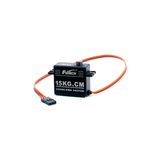 มอเตอร์ Feetech FT9015M 7.4V แรงบิด 15 กก. เกียร์โลหะ คอร์เลส มอเตอร์ดิจิตอลขนาดเล็ก สำหรับรถบังคับวิทยุแบบปีก 1/10 1/8 สเกล รถแข่งทางเรียบ - Product Image 6