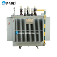 Transformador trifásico de 12.47kV a 415 V, sumergido en aceite, de 100kVA y 60Hz para sistema de distribución