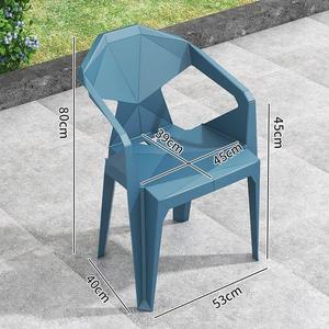 Tavoli e <span class=keywords><strong>Sedie</strong></span> in <span class=keywords><strong>Plastica</strong></span> Rinforzata Blu Scuro, Color Caffè, ecc. Tavoli e <span class=keywords><strong>Sedie</strong></span> in <span class=keywords><strong>Plastica</strong></span> Rinforzata per Cortile - Product Image 3