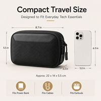 Sac de rangement multifonctionnel pour accessoires numériques, imperméable, pour câbles de données, câbles de charge, disques durs