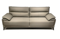 Canapé modulaire élégant en cuir PU de style italien |   Meubles commerciaux sur mesure pour bureau, villa, salon - Confortables