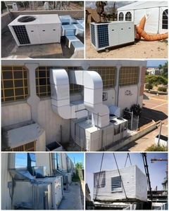 Système de climatisation monobloc haute efficacité pour toiture avec fonctions de refroidissement et de chauffage pour serres et bâtiments commerciaux - Product Image 5