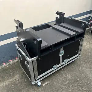 Flight Case pour Yamaha DM7 DM7EX avec plateau pour ordinateur portable Plateau pour clavier 1U Tiroir 2U