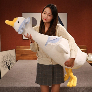 Peluche géante douce et moelleuse <span class=keywords><strong>de</strong></span> qualité supérieure, canard blanc mignon personnalisé, jouet en peluche pour enfants, cadeau, vente en gros pour supermarchés - Product Image 5