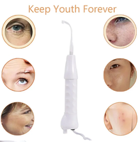 Appareil de soin du visage électrique professionnel à vibrations, baguette pour la peau et les cheveux, 4 en 1, portable, haute fréquence, pour spa et salon