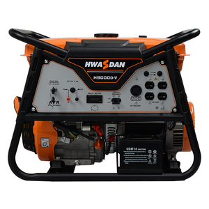 2kw 3KW <span class=keywords><strong>5KW</strong></span> 6KW 7kW Mini 7HP động cơ xăng Máy phát điện nhà với điện bắt đầu với bánh xe - Product Image 1