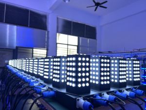 15W 3D Matrix LED luci da palcoscenico in alluminio corpo RGBW effetti di colore della parete della tenda <span class=keywords><strong>luce</strong></span> DMX512 modalità di controllo alberghi di lunga durata - Product Image 6