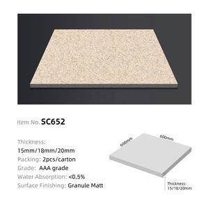 <span class=keywords><strong>Carrelage</strong></span> de sol moderne en pierre de granit en porcelaine ACCENTS, épaisseur 20 mm, <span class=keywords><strong>antidérapant</strong></span>, carré, 60x60, prix d'usine - Product Image 3