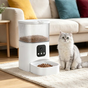 Comedero Automático para Mascotas, Dispensador Inteligente, Comedero Inteligente para Mascotas con Wifi, Control de Porciones Programado - Product Image 1