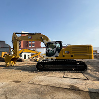 Excavatrice CAT 336GC d'occasion à vendre, 33,9 tonnes, pour la construction de fondations, fournisseur de pelles d'occasion CAT330GC CAT336 CAT340