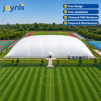Estadio de Fútbol Inflable B1, Domo Deportivo con Membrana de PVDF Resistente al Fuego para Fútbol, Baloncesto y Tenis, con Diseño Gratuito