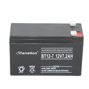 Banatton Bateria larga vida 12V 7.2Ah batería de ácido de plomo <span class=keywords><strong>Agm</strong></span> recargable de ciclo profundo Energia Solar batería Aki <span class=keywords><strong>Motor</strong></span> - Product Image 5
