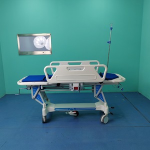 Carrito de Emergencia Kerry ZYC32, 43.5 Pulgadas de Ancho, Capacidad de Carga de 500 Libras, Plataforma Plana para Transporte Médico de Pacientes - Product Image 1