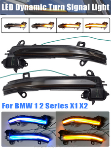 Cho BMW X2 X1 Sedan 2016 2018 F48 F49 1/<span class=keywords><strong>2</strong></span> Series F45 F46 F52 gương chiếu hậu blinker Chỉ số LED năng động tín hiệu lần lượt ánh sáng mới - Product Image 3