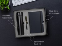 Agenda 2024, cadeau promotionnel, ensembles de carnets, bouteille isotherme, stylo, coffret cadeau d'affaires, coffret cadeau de bienvenue personnalisé pour le bureau
