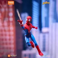 Figurine de construction Hero Building Block Man, édition Many Stars, 5ème époque du Spider-Web, Spider-Man Gwen, modèle à assembler, boîte mystère, jouet cadeau