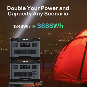 Station d'alimentation portable Senci 1500w Lifepo4 2400w 2000w Alimentation de secours 5000w 5kw Générateur solaire - Product Image 4