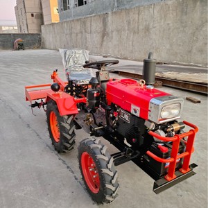 Mini Tractor Agrícola Cultivador de 15 HP con Arranque Eléctrico y Cuatro Ruedas - Product Image 3