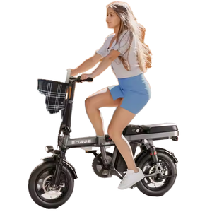 Almacén de EE. UU. Bicicleta eléctrica ENGWE T10 350W 14in Pedal Assist Ebike 48V 10Ah Bicicleta con batería de iones de litio - Product Image 1