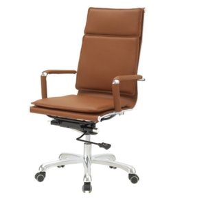 Silla de oficina moderna y cómoda de cuero 36019-1307C/B/A - Product Image 4