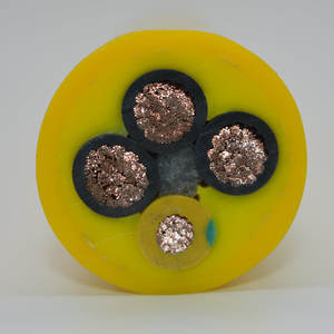 Câble de treuil pour pont roulant standard, résistant à la traction et au traînage, 3*50+1*16, certifié norme européenne pour une utilisation avec une pelle électrique - Product Image 4