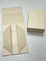 Coffret Cadeau Luxe Personnalisé pour Bébé et Maternité, Nœud en Ruban, Emballage de Boîte à Bijoux, Boîte Pliante à Clapet