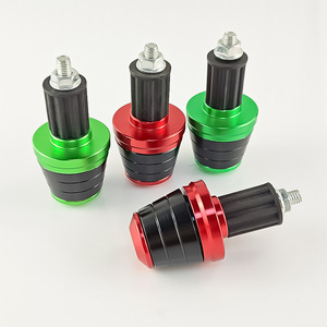 Embout de guidon de moto Qiangye 6 en 1 noir, rouge, vert, capuchon décoratif pour accessoire de modification de moto tout-terrain - Product Image 1