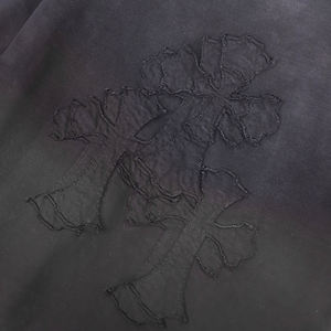 Camiseta de calle de peso pesado con logotipo e imagen, camisetas de Jersey de algodón de gran tamaño personalizadas para hombres, Camiseta con estampado - Product Image 3