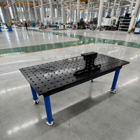 Meja Kerja Las 2D Heavy-Duty Profesional dengan Platform Besi Cor untuk Konstruksi Baja Bengkel