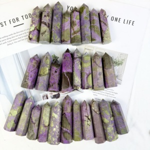Torre di Cristallo Atlantisite Lucidata a Prezzo di Fabbrica, Minerale Curativo per Decorazione Spirituale, Collezione di <span class=keywords><strong>Cristalli</strong></span> - Product Image 4