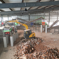 Machine automatique de tri des déchets ménagers, projet de recyclage et de réutilisation des déchets, ligne de production de tri et de recyclage des déchets