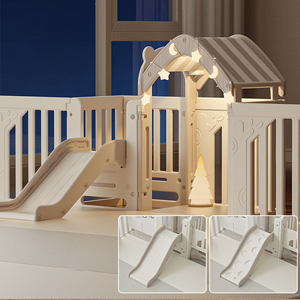 <span class=keywords><strong>Corral</strong></span> <span class=keywords><strong>Plegable</strong></span> Grande de Plástico <span class=keywords><strong>para</strong></span> Bebés y Niños con Múltiples Combinaciones Diseño de Oso Centro de Juegos Interior Cerca de Seguridad <span class=keywords><strong>para</strong></span> Bebés - Product Image 2