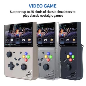 Consola de Juegos Portátil M18 con Pantalla HD de 4.3 Pulgadas, RK3566, 25 Emuladores (PSP, PS1, N64, MAME), Joysticks 3D Dobles, Batería de 4000mAh, Reproductor Retro - Product Image 5