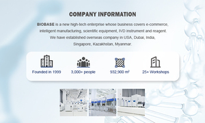 Analyseur de taille de particules laser automatique BIOBASE de Chine Conception antichoc à ultrasons anti-poussière Laboratoire de support OEM personnalisé - Product Image 2