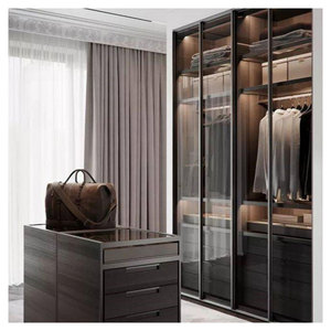 Ventes chaudes : système d'organisation de rangement pour <span class=keywords><strong>armoire</strong></span>, <span class=keywords><strong>armoire</strong></span> en bois spacieuse à grande capacité avec étagères et tiroirs - Product Image 4