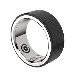 Anillo Inteligente de Cerámica y Acero Inoxidable, Resistente al Agua, Monitor de Salud, Sensor de Frecuencia Cardíaca Integrado, Monitorización de Temperatura Corporal - Product Image 3