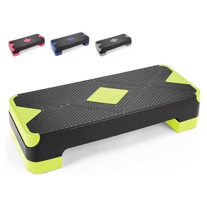 Фитнес-оборудование для домашнего спортзала: регулируемый степпер для аэробики 68 см, с 2 или 3 регулируемыми уровнями высоты ступеней - Product Image 1