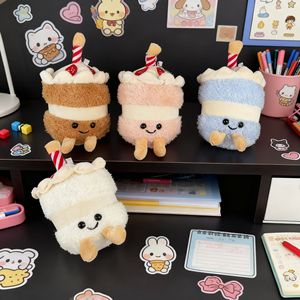 Pendentif en peluche jouets Simulation alimentaire gâteau breloque porte-clés créatif sac à dos en peluche décoration cadeau d'anniversaire porte-clés en peluche - Product Image 1