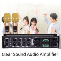 Amplificateur de haut-parleur en métal haute puissance de qualité supérieure Amplificateur de puissance audio extérieur professionnel pour la maison