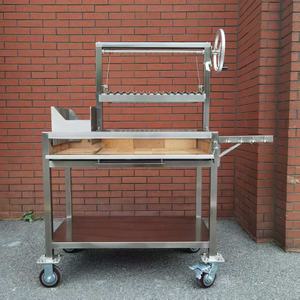 Parrilla Asado de 40" con Nuevo Diseño de Acero Inoxidable a Leña y Carbón con Brasero Estilo Santa María <span class=keywords><strong>Argentina</strong></span> - Product Image 4