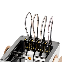 Imprimante 3D FDM à cadre ouvert Snapmaker U1 version internationale, pour ferme d'impression, économique, 4 extrudeurs, nivellement automatique, PLA