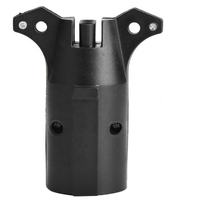 Convertisseur de feux de remorque 12 V 7 à 4 broches, norme américaine, prise de feux de remorque, câble de camion, adaptateur de connecteur