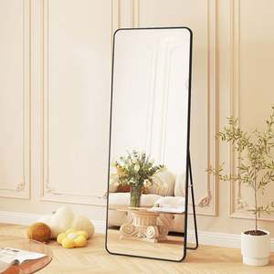 2023ใหม่กรอบกระจกกระจกตั้งพื้นขนาดใหญ่สุดหรู LED ดีไซน์ร่วมสมัยเฟอร์นิเจอร์ห้องนั่งเล่นขายดี - Product Image 4