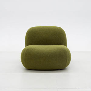 เก้าอี้พักผ่อนสำหรับห้องนั่งเล่น สไตล์เรโทรหรูหรา เก้าอี้โซฟาเดี่ยว เก้าอี้นั่งเล่นแบบมีพนักพิง โซฟามุม เฟอร์นิเจอร์สำหรับอพาร์ทเมนต์ วิลล่า โรงแรม - Product Image 3