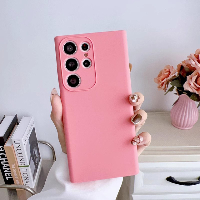 Liquid Silicone Case Micro Fiber Full Shockproof Mobile Phone Cases for Samsung a 36 a 56 a 26 A16 S26 Series Silicon Cover