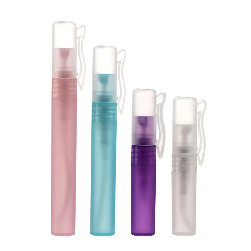 3ml 5ml 8ml 10ml plastik boş mini kalem şekli dezenfektanı refrakter ince sis püskürtücü şişe