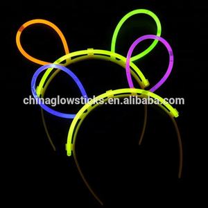 Accessoire de fête d'<span class=keywords><strong>anniversaire</strong></span> concert <span class=keywords><strong>club</strong></span> bandeau lumineux fluo épingle à cheveux - Product Image 5
