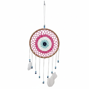 Atrapasueños de Ojo Turco Dorado con Diseño Único y Elegante - Product Image 2